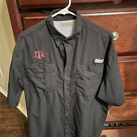 Texas A&M Columbia PFG Fishing Shirt - Picture 1 of 4